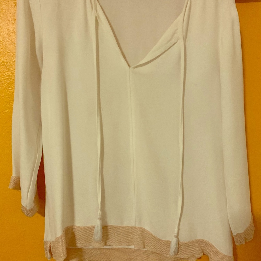 Off white blouse